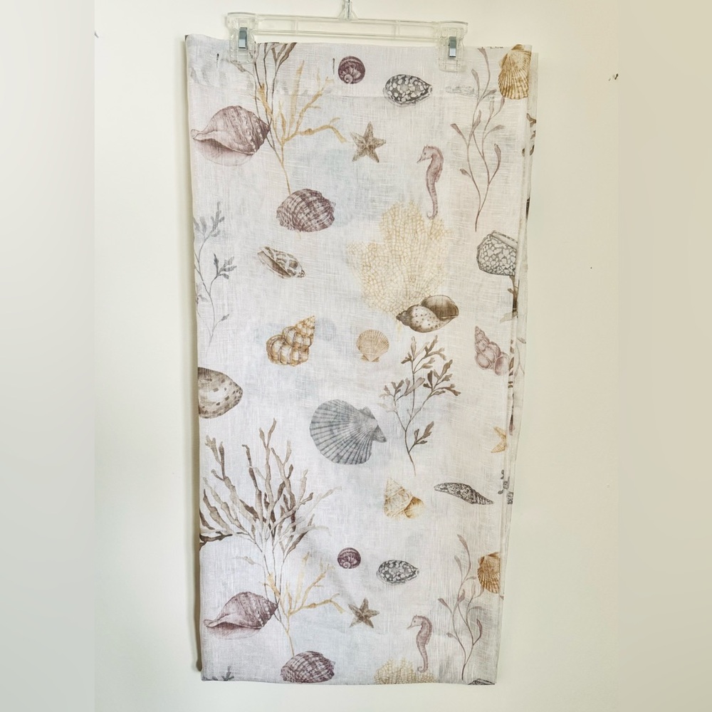 Ocean Seaside Themed Shower Curtain